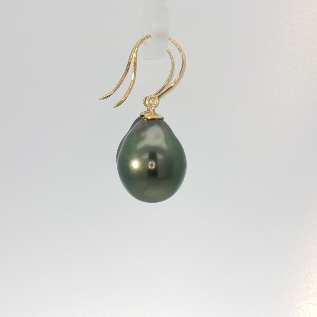 Tahitian Pearl Drop Earrings