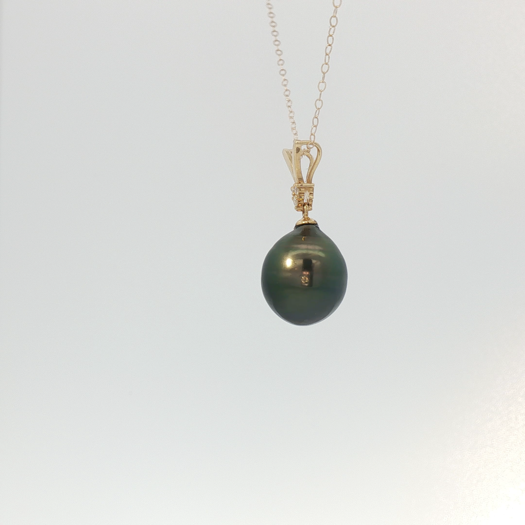 Thaitian Pearl Y Pendant