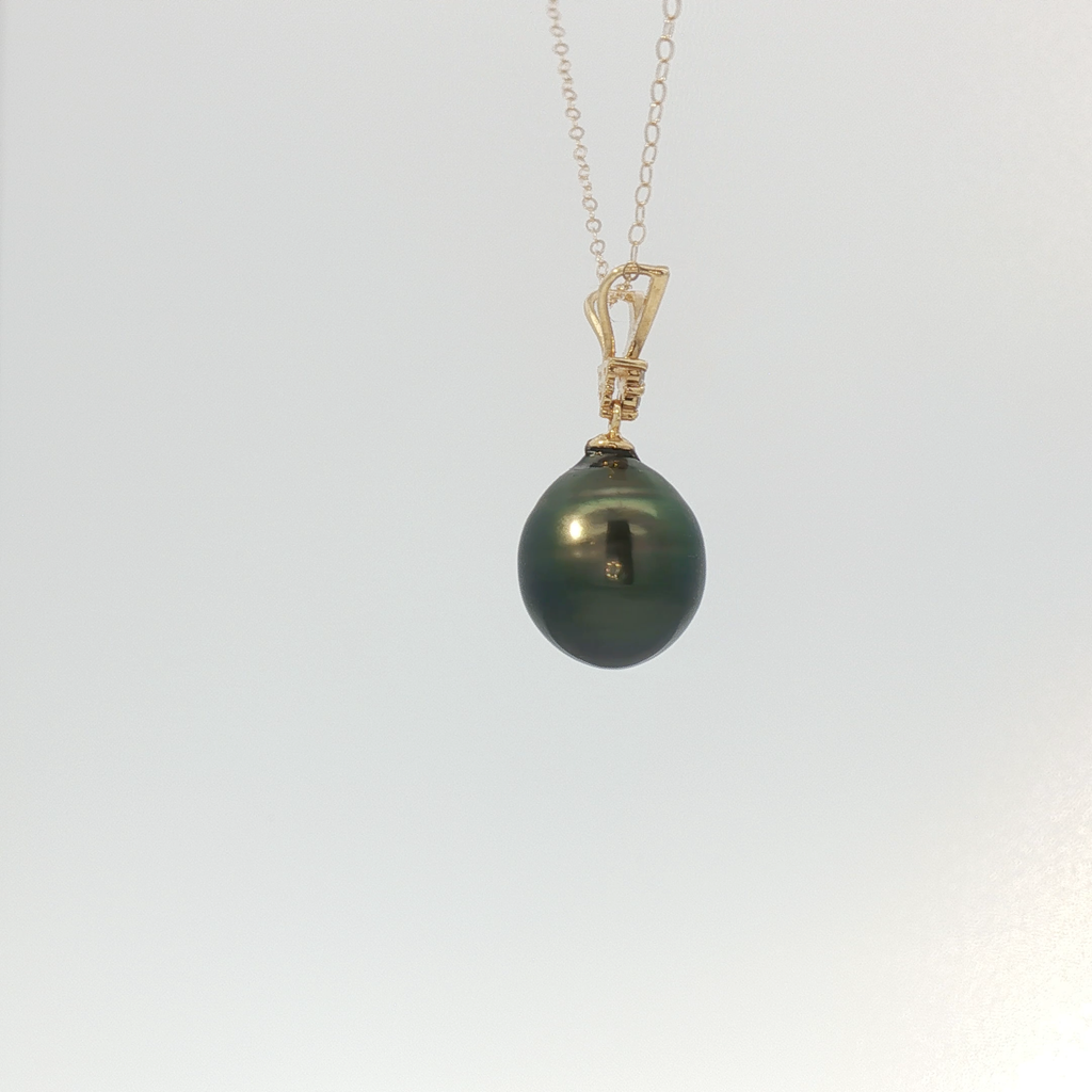 Thaitian Pearl Y Pendant