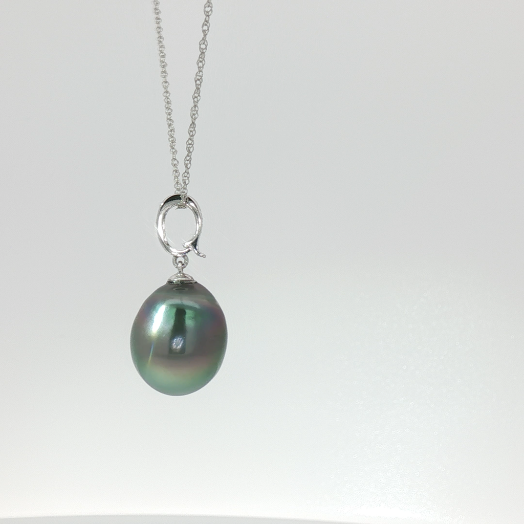Tahitian Pearl Open Close Pendant