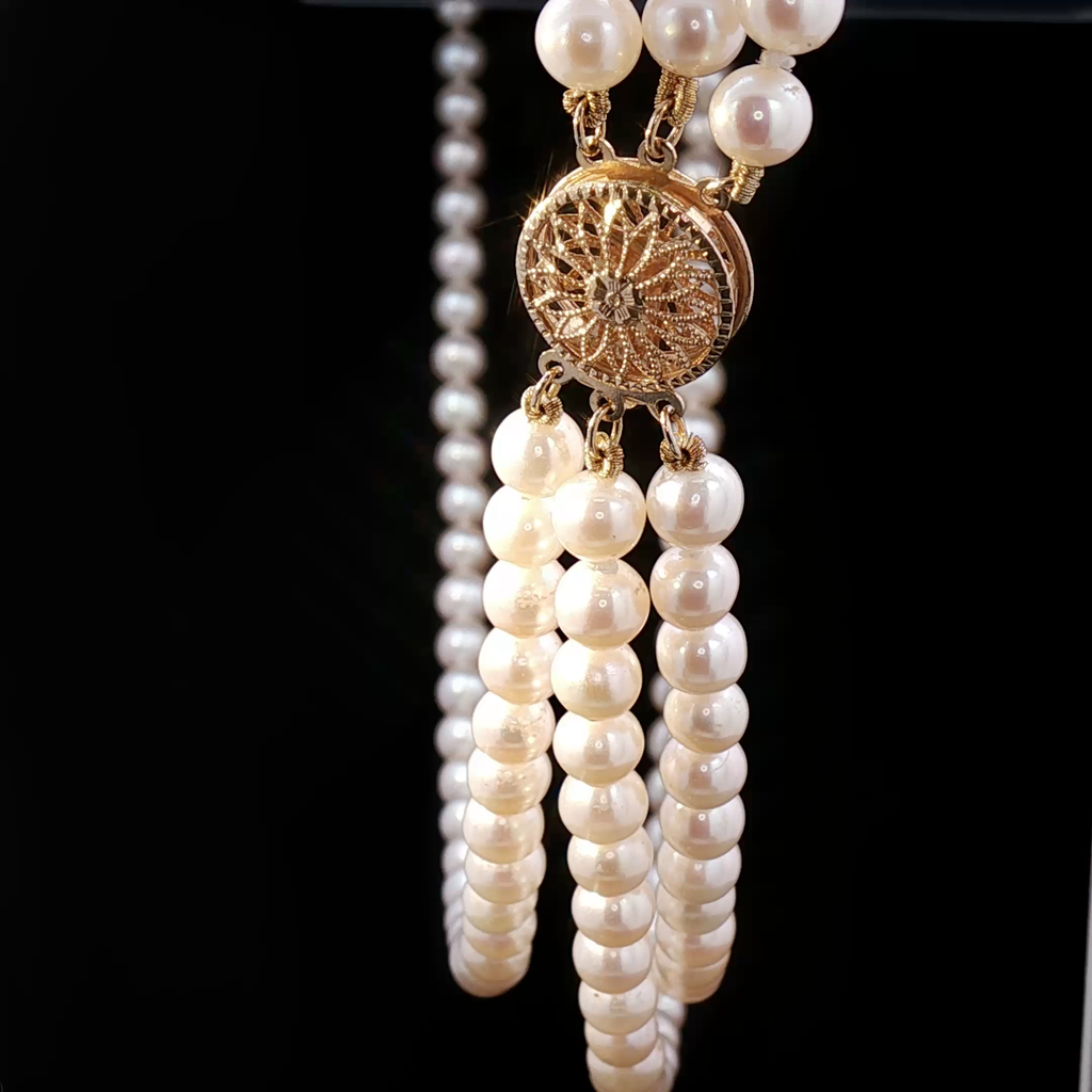 Pearl 3 layer chocker
