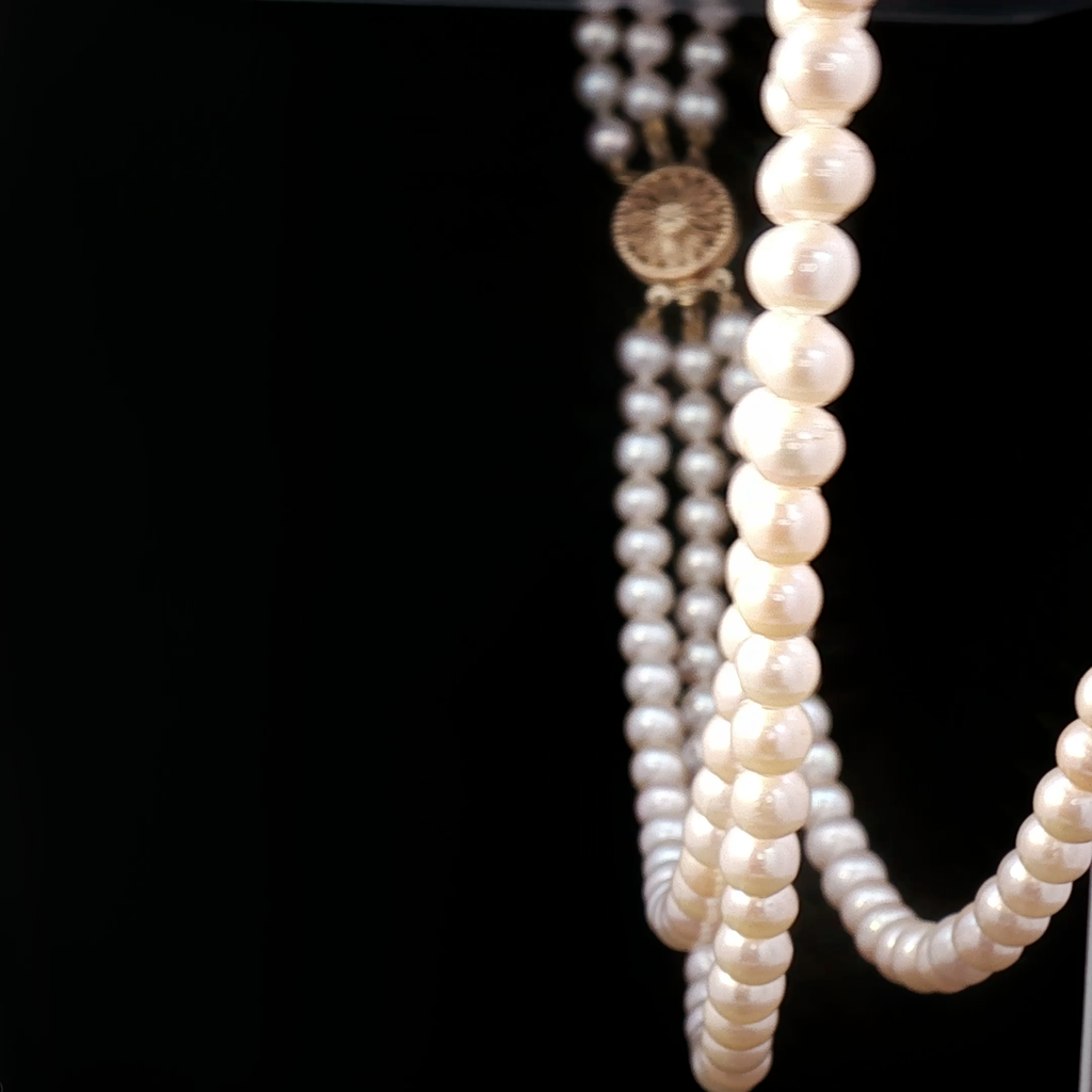 Pearl 3 layer chocker