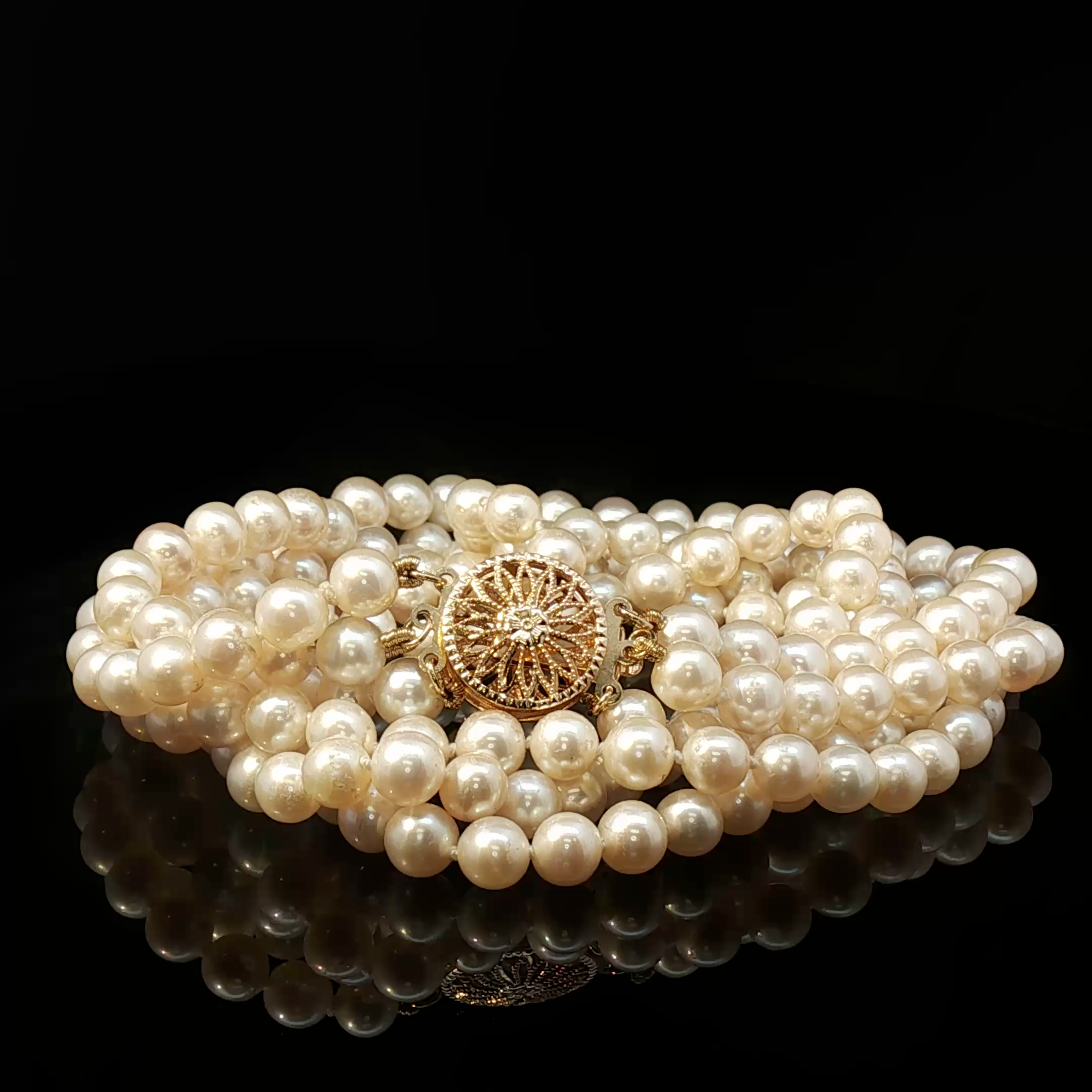 Pearl 3 layer chocker