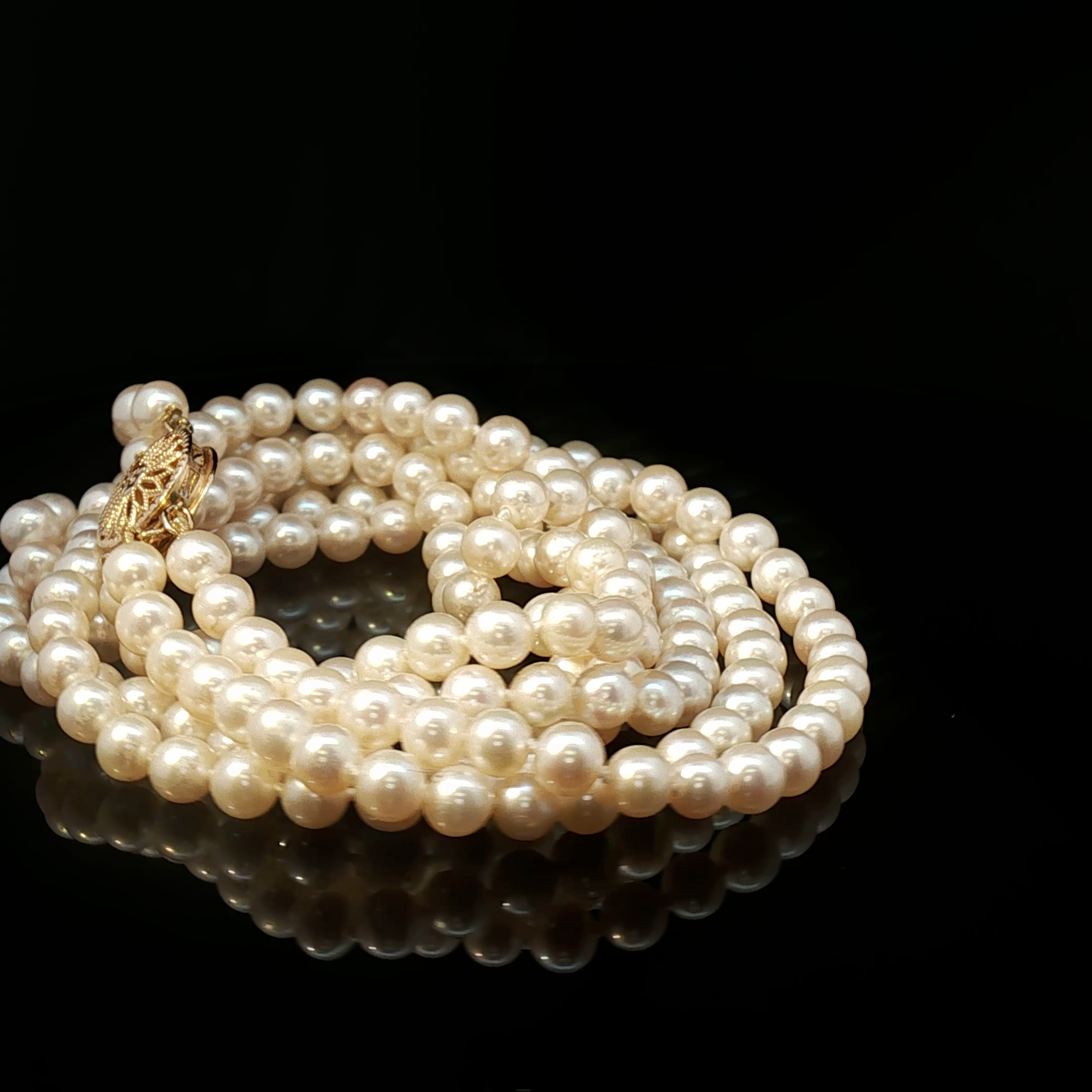Pearl 3 layer chocker