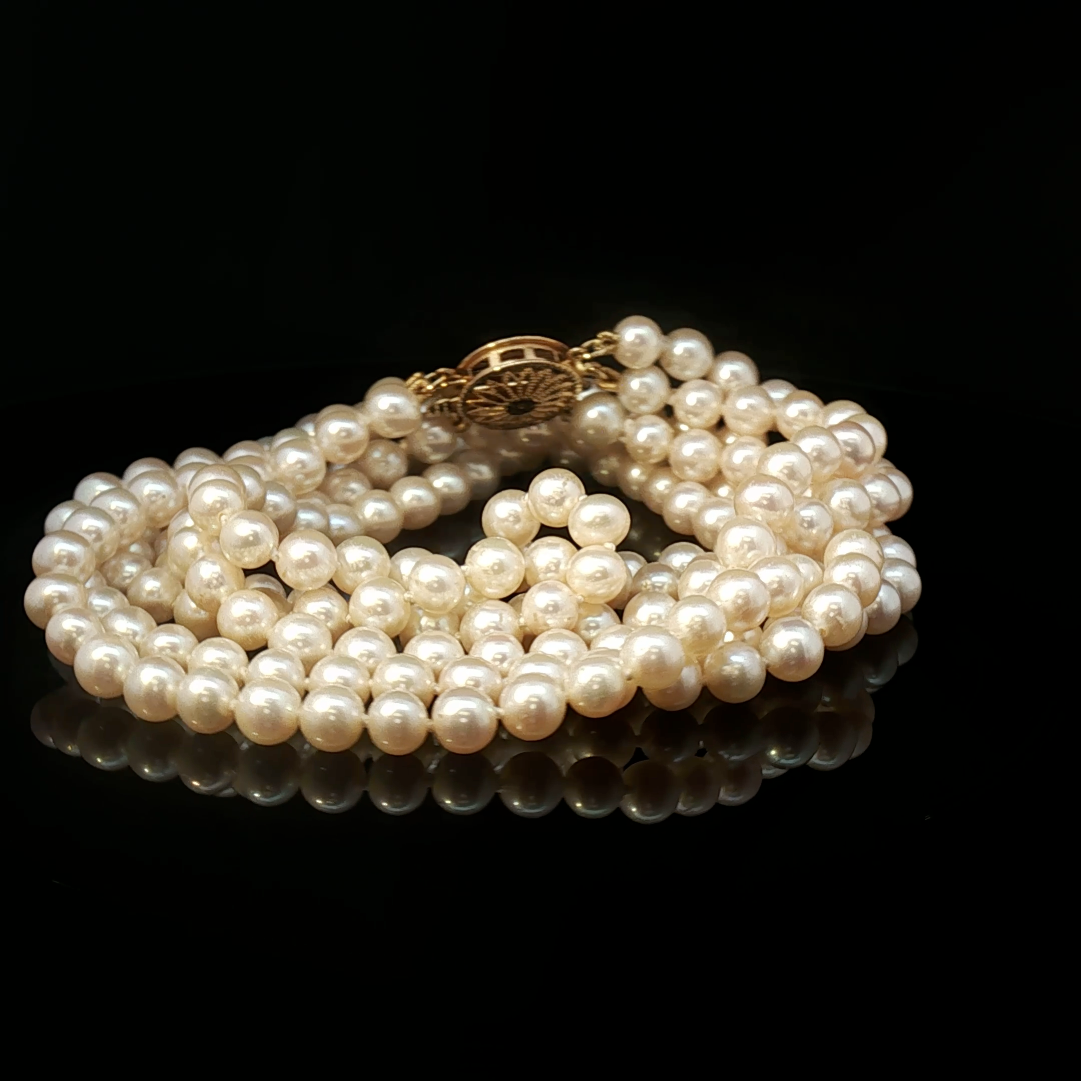 Pearl 3 layer chocker