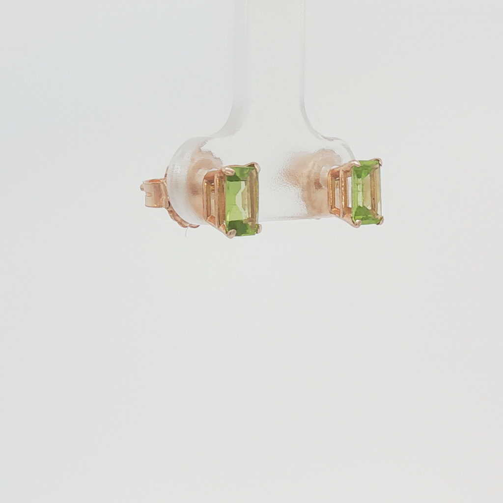 Peridot Studs
