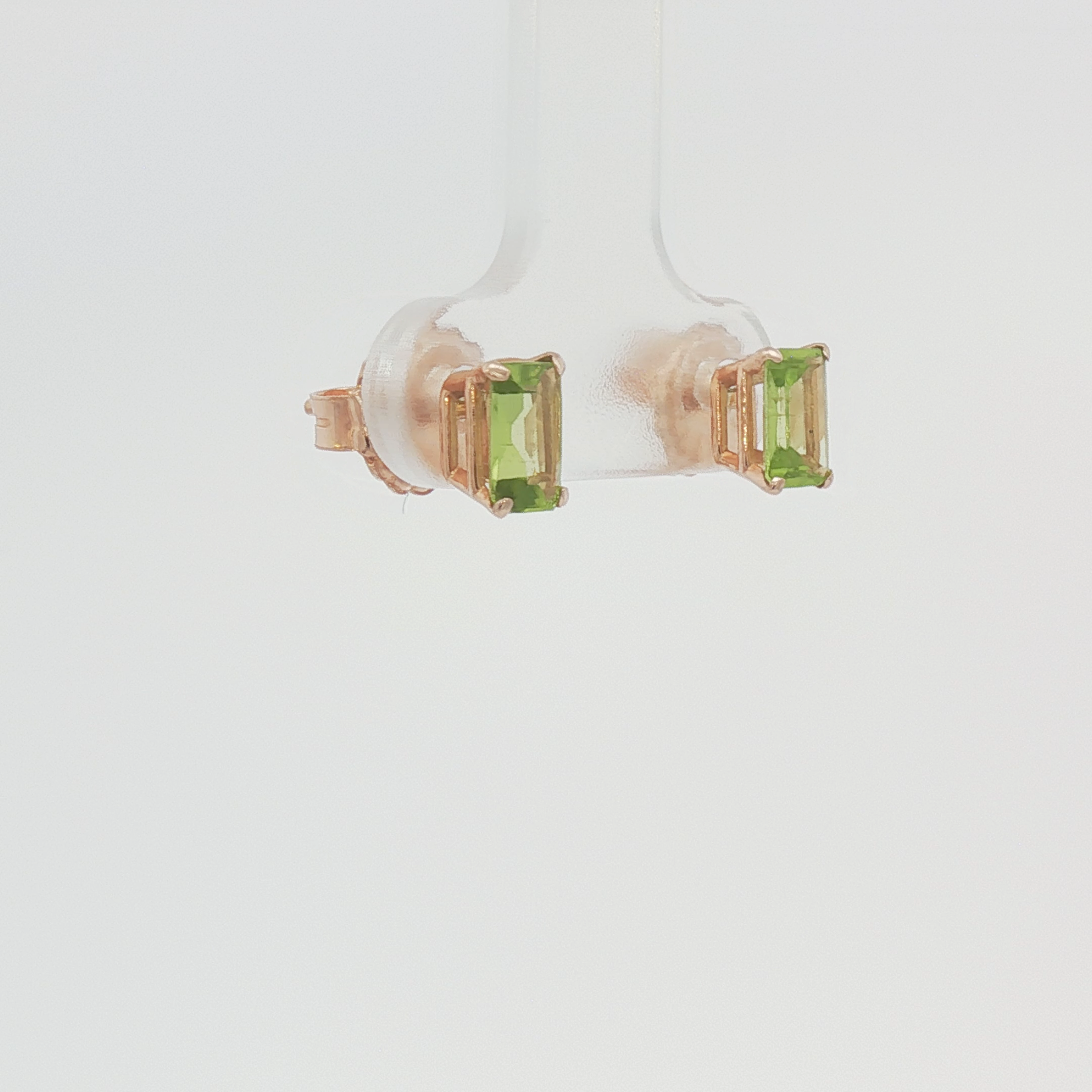 Peridot Studs