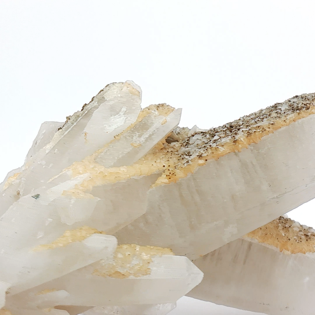 Pyrite & calcite on quartz
