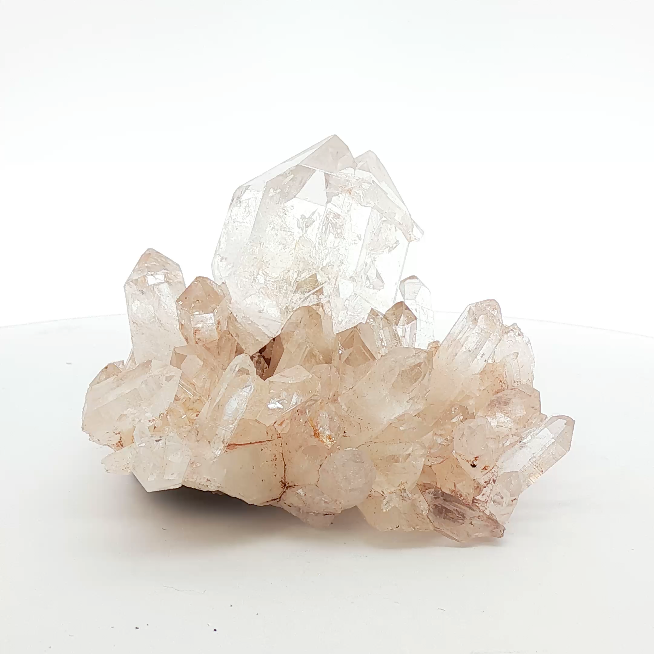 Pink Colombian quartz twin