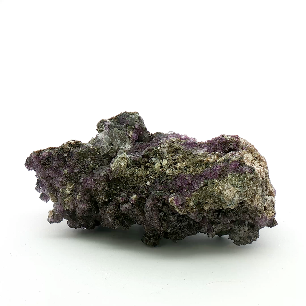 Fluorite, muscovite, arsenopyrite