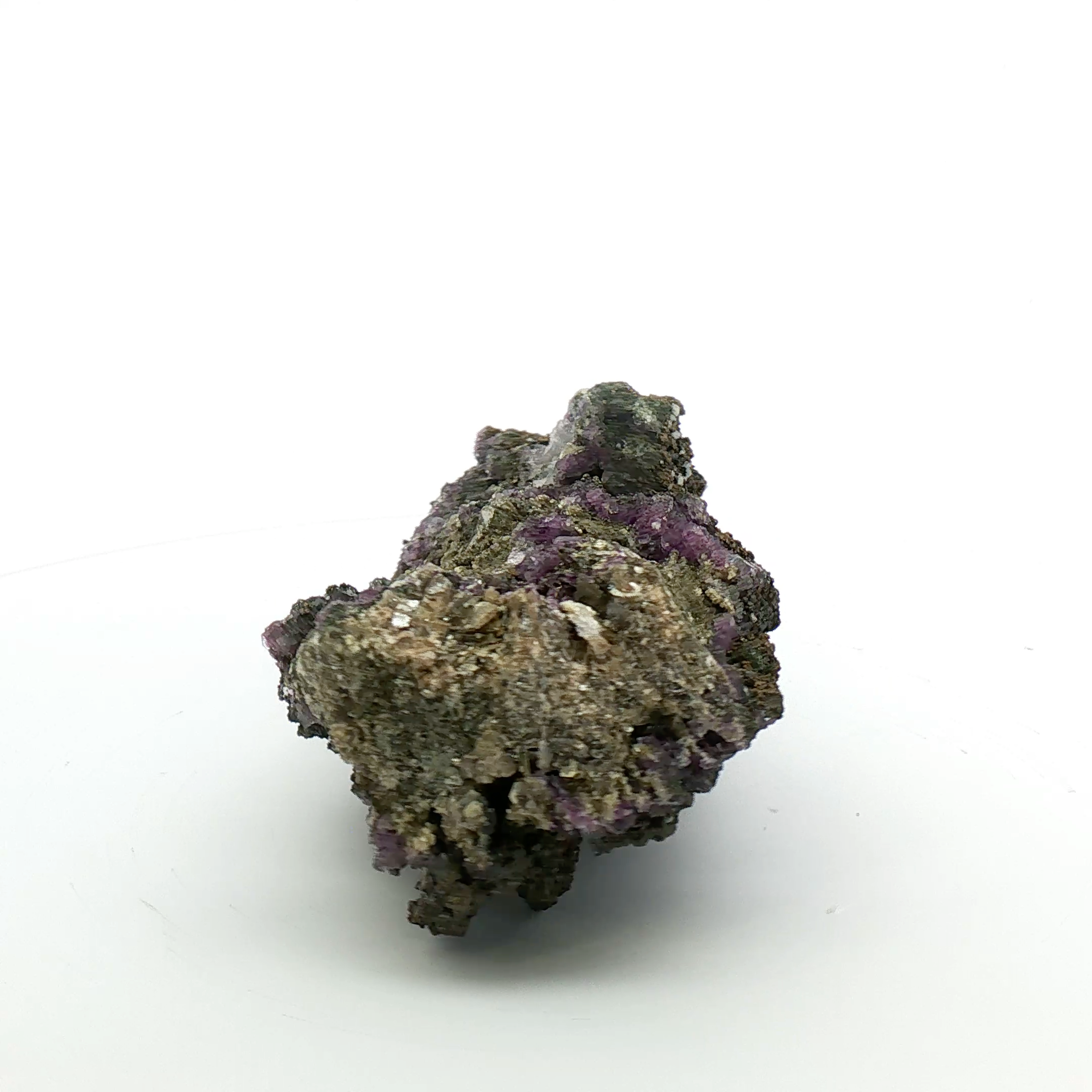 Fluorite, muscovite, arsenopyrite