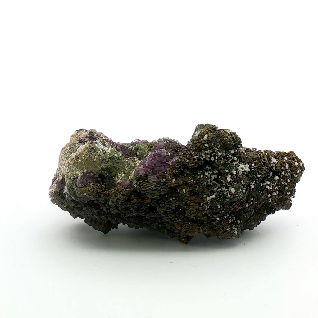 Fluorite, muscovite, arsenopyrite