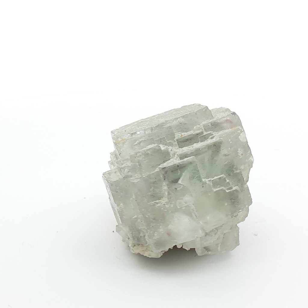 Calcite on fluorite