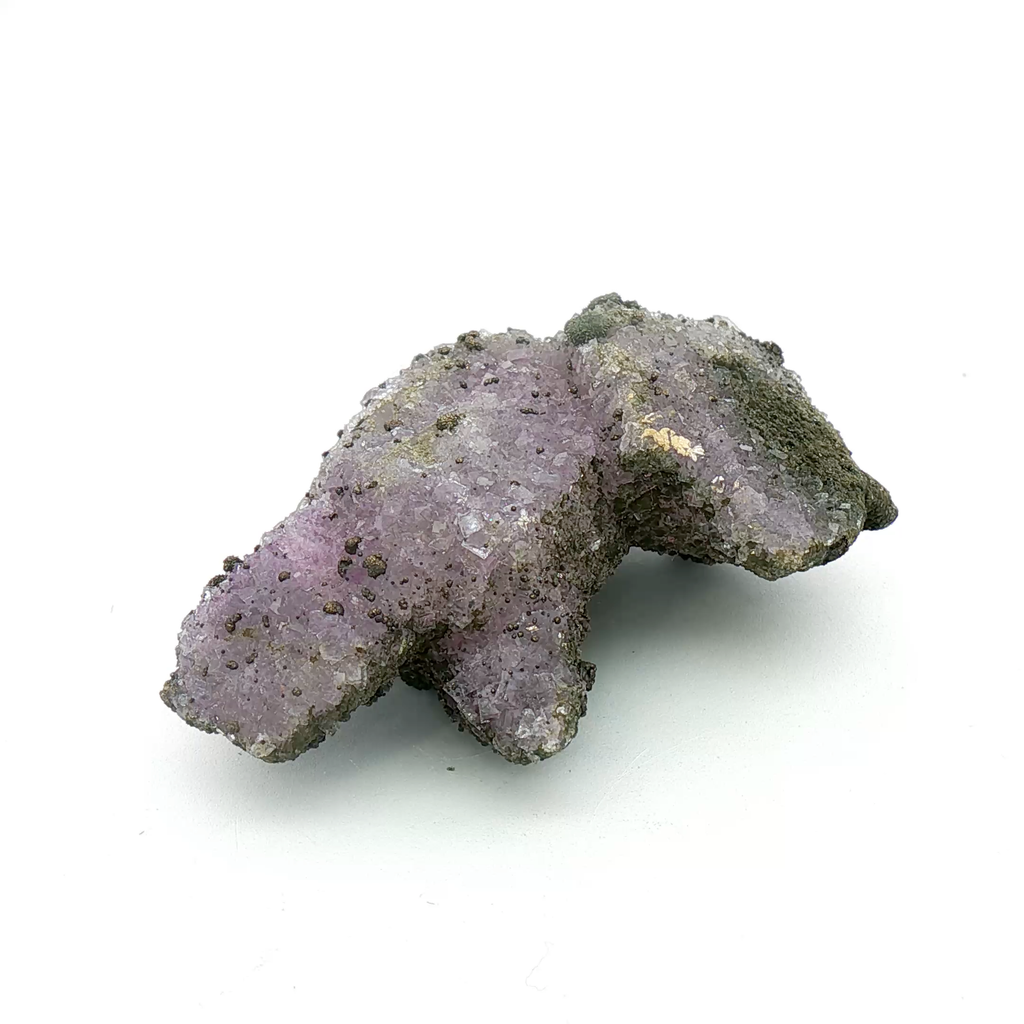 Arsenopyrite on fluorite
