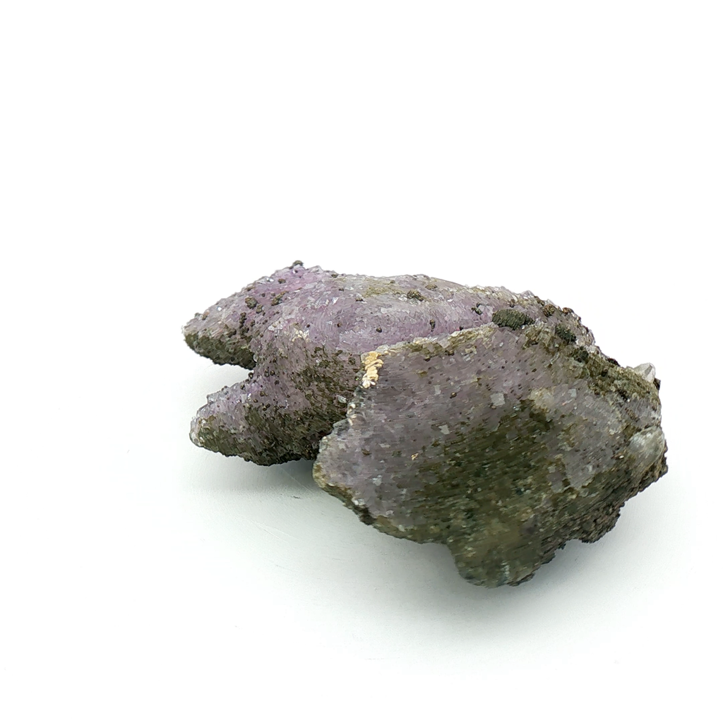 Arsenopyrite on fluorite