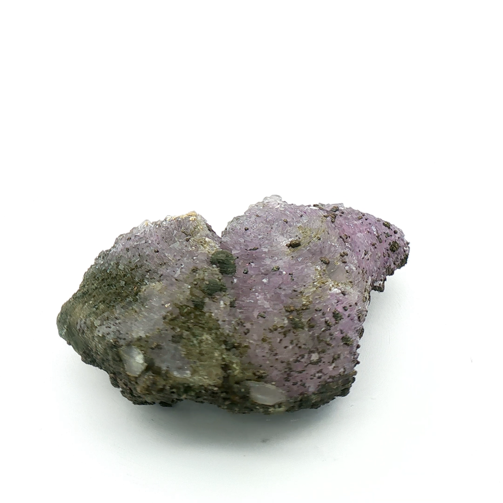 Arsenopyrite on fluorite