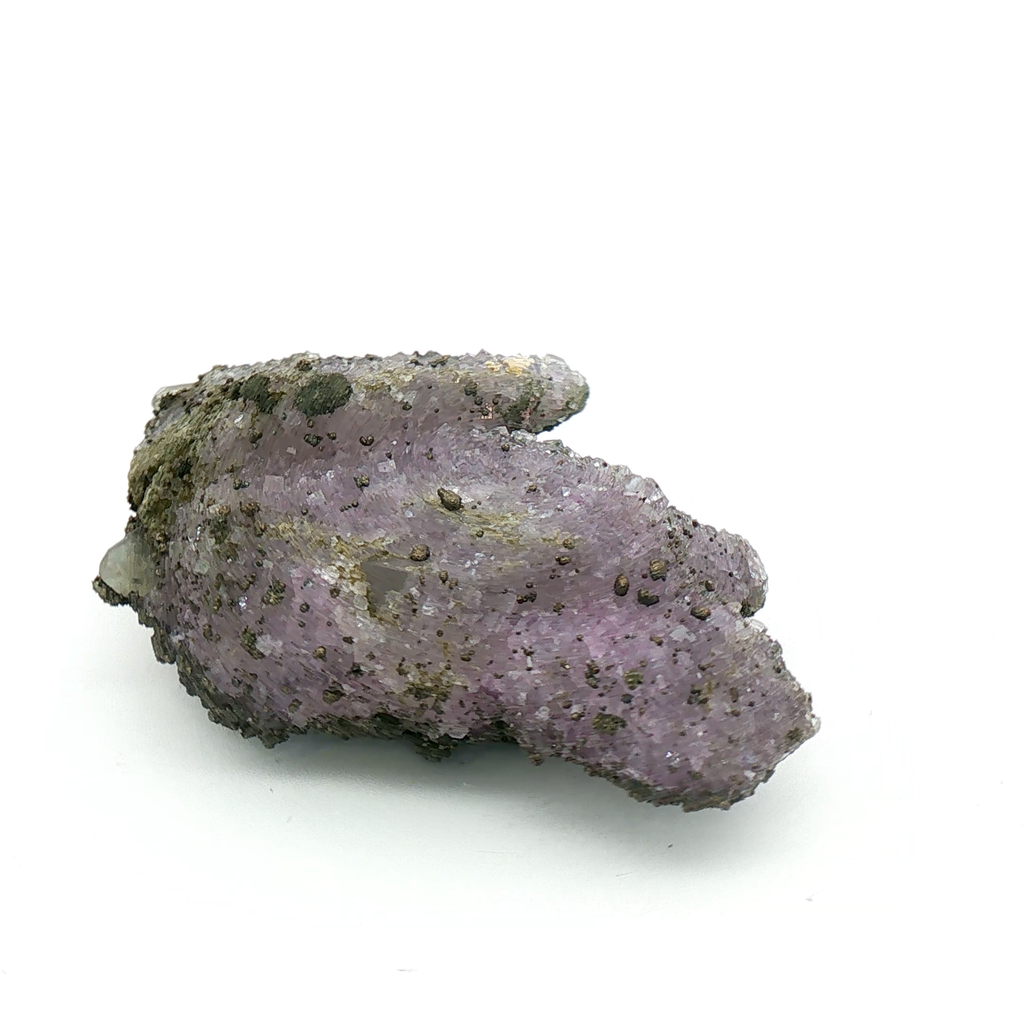 Arsenopyrite on fluorite