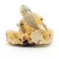 Quartz on calcite