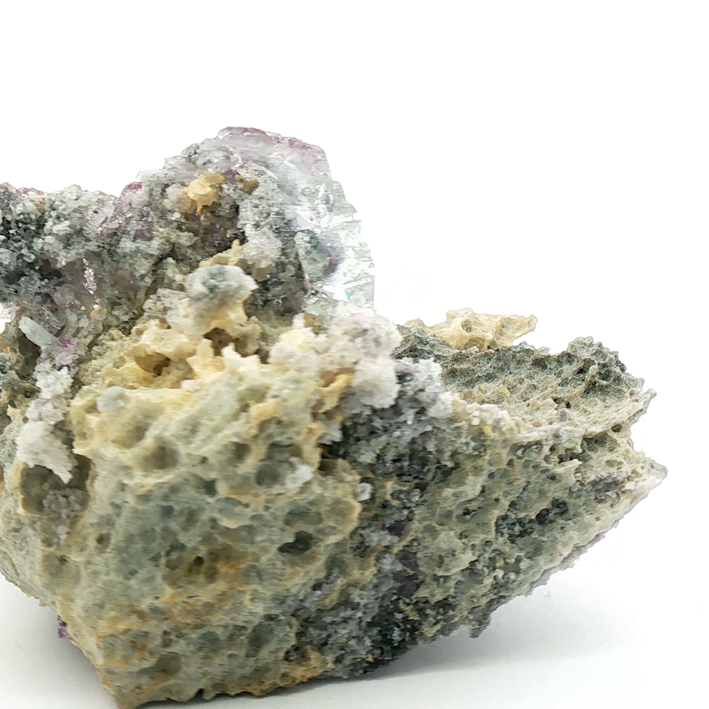 Fluorite, calcite