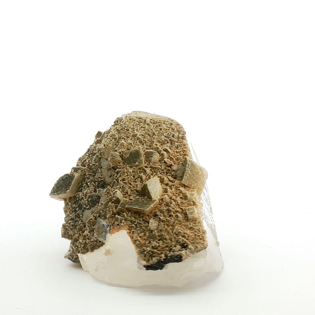 Feldspar on quartz