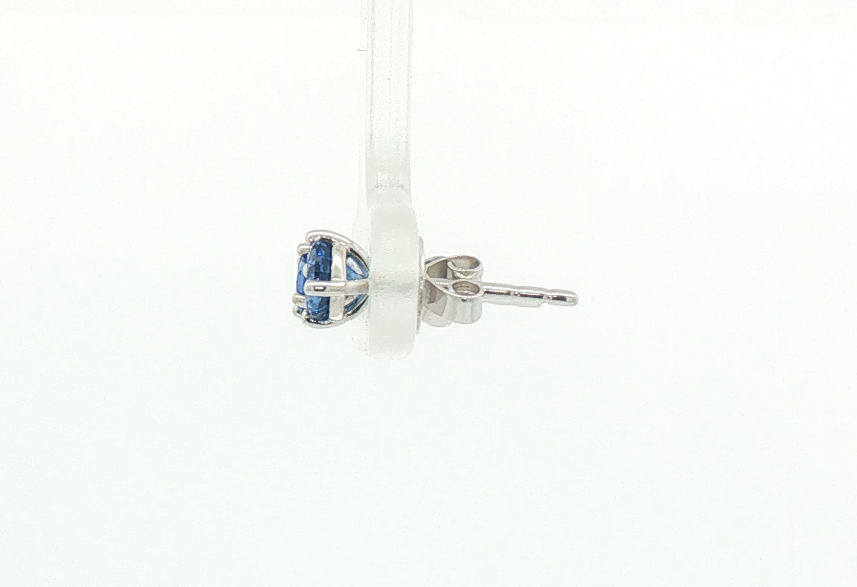 Blue sapphire studs