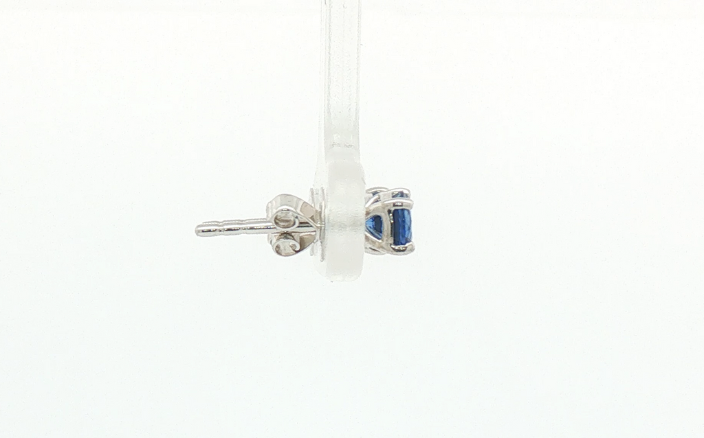 Blue sapphire studs