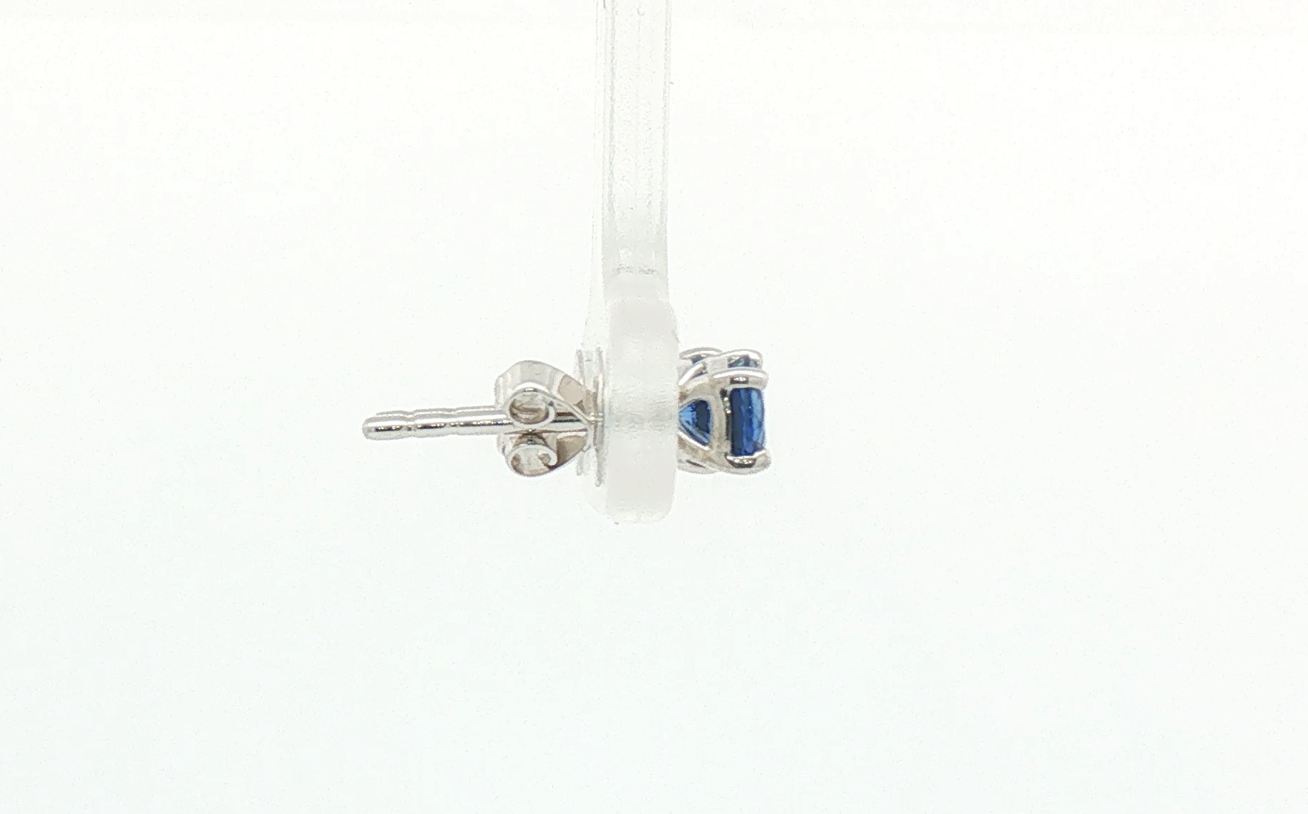 Blue sapphire studs