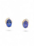 Tanzanite & Diamond Studs