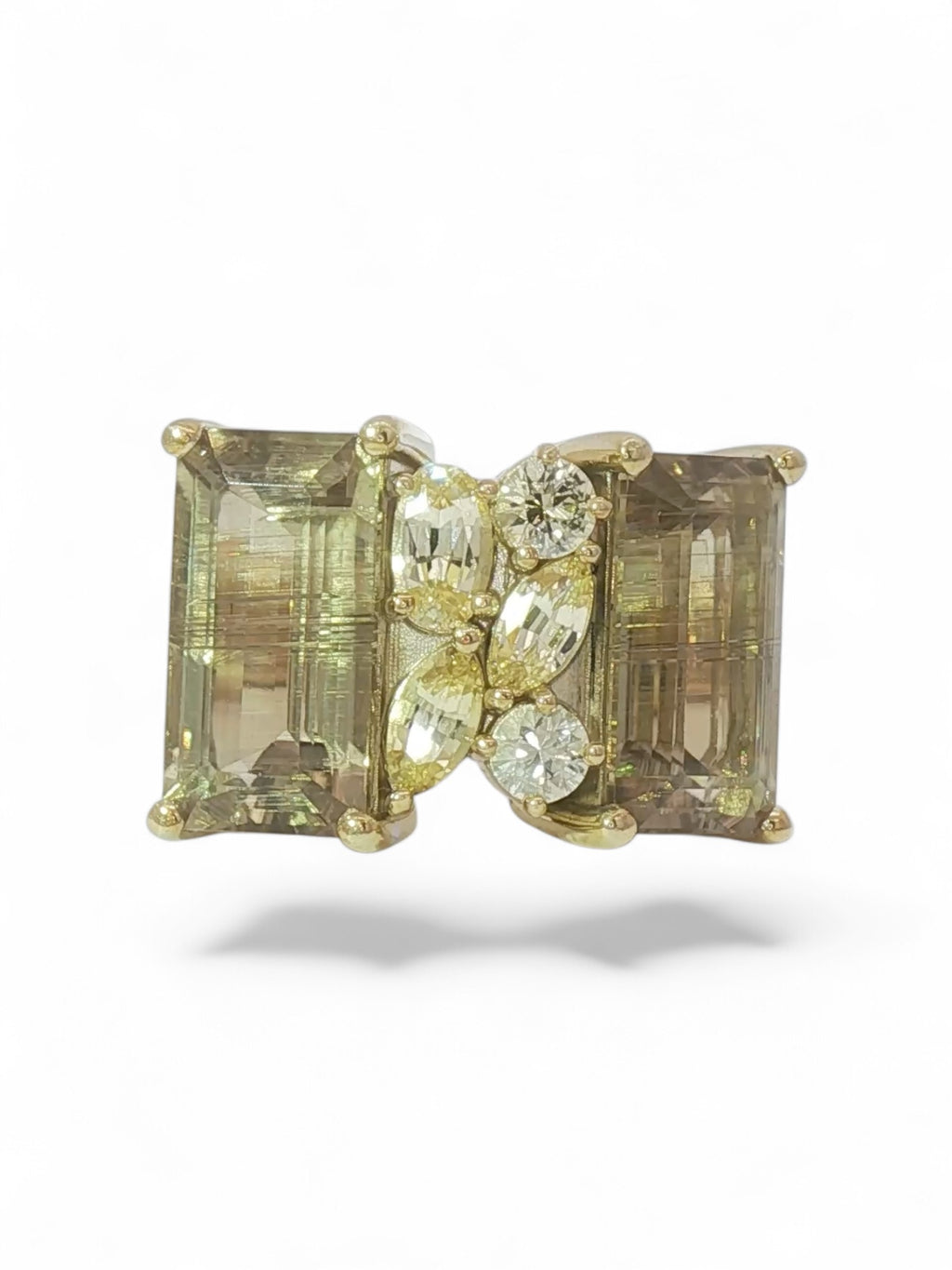 Zultanite & Sapphire Ring