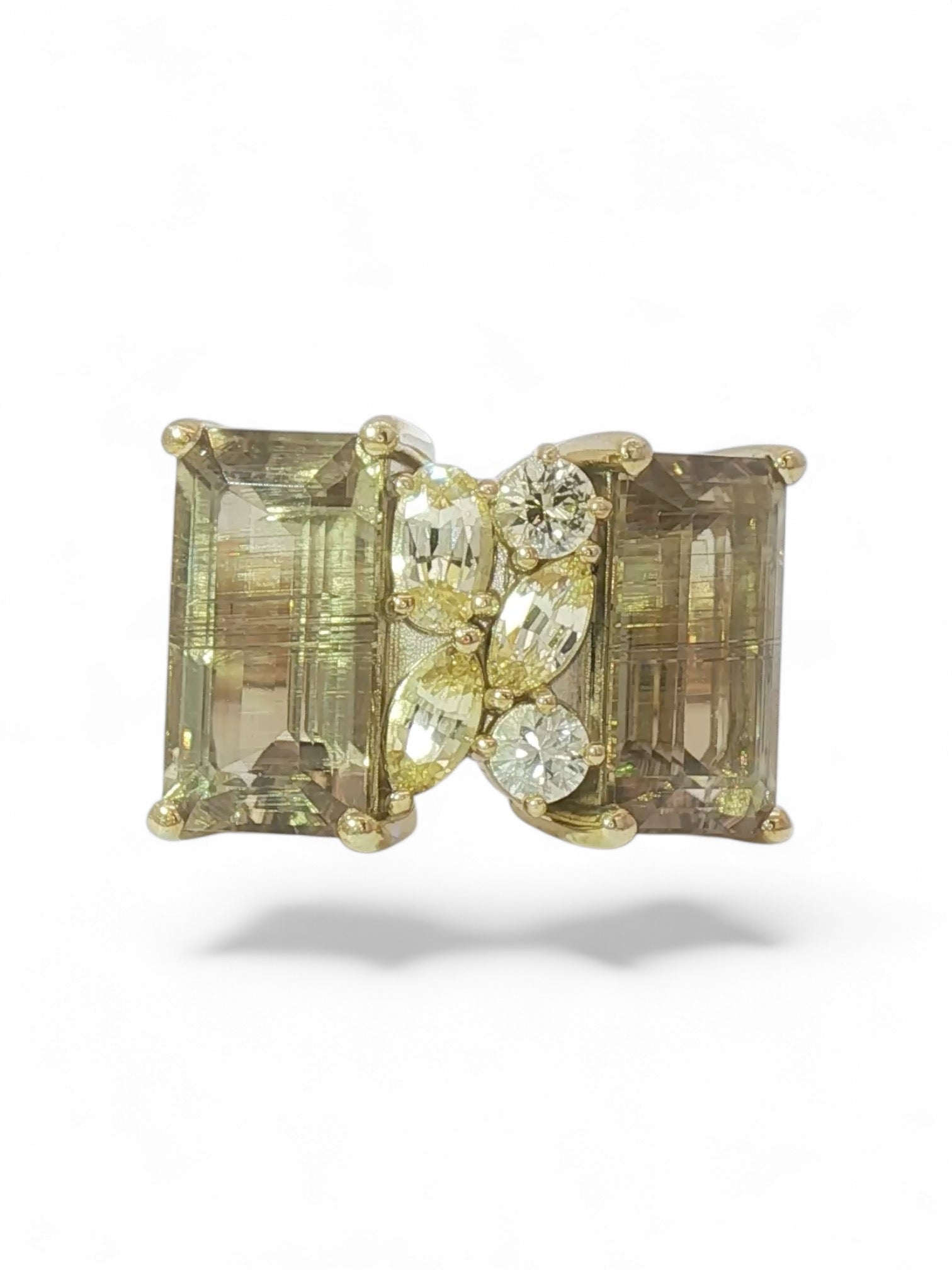 Zultanite & Sapphire Ring