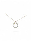 Intertwined circle pendant
