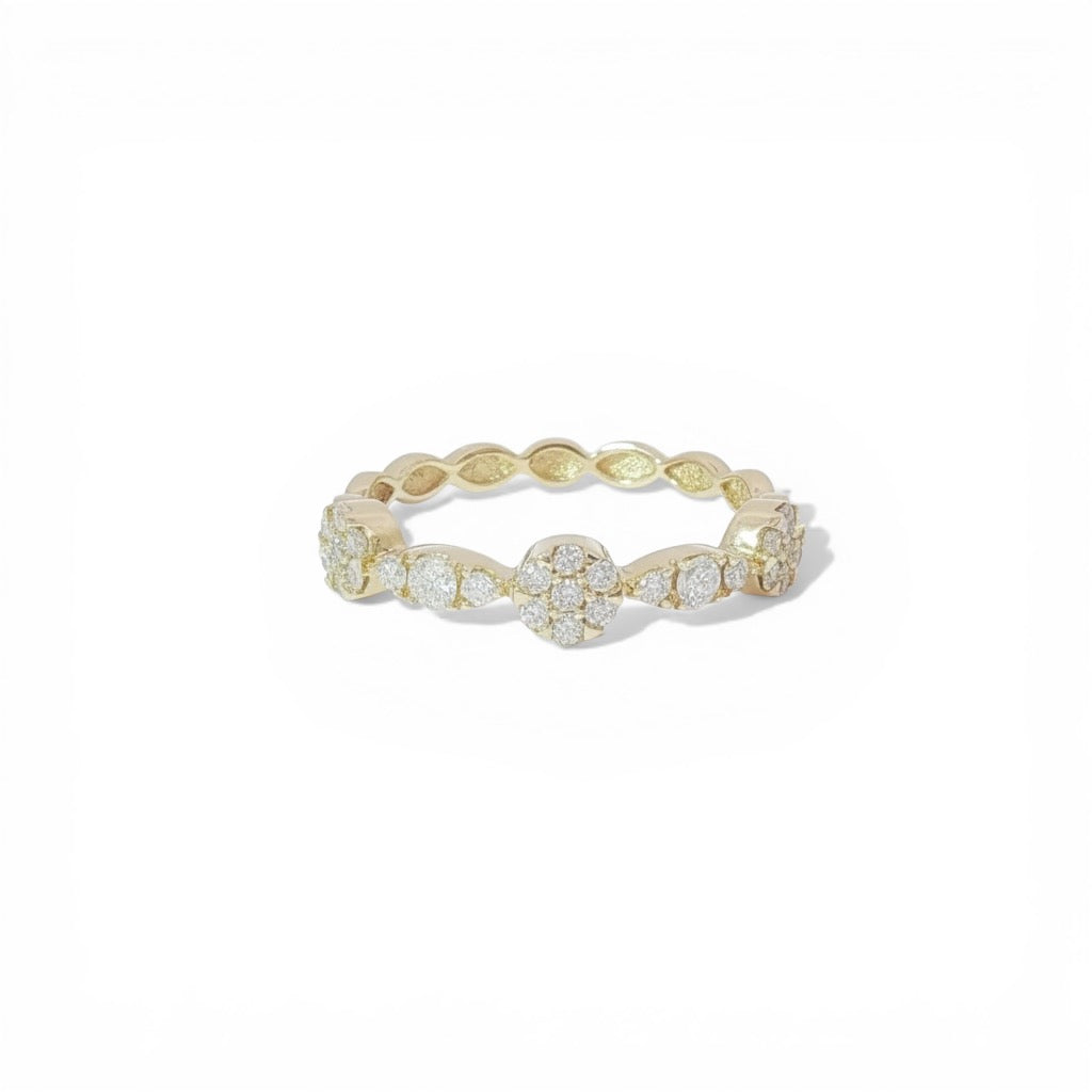 Flower Cluster ring