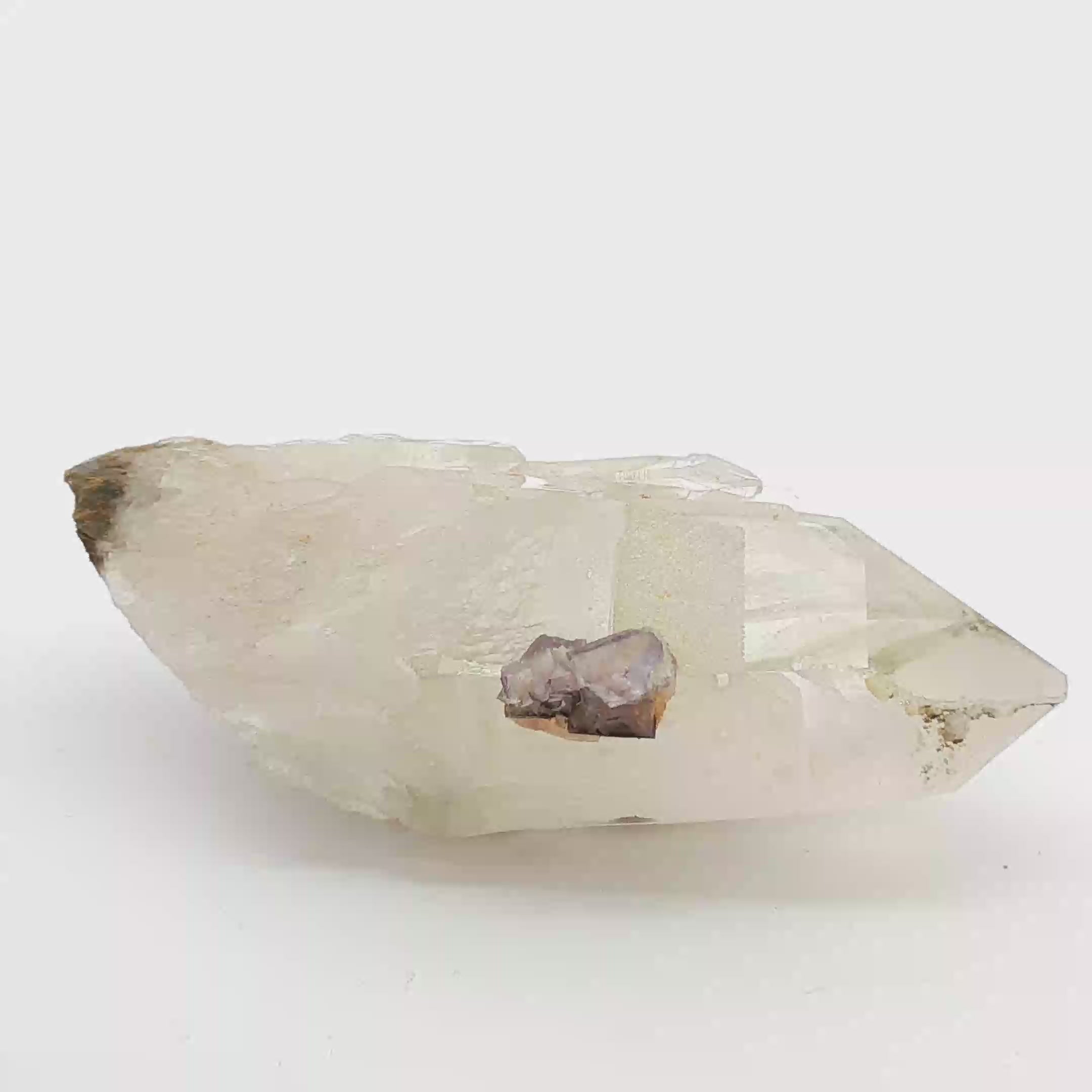 Fluorite on quartz