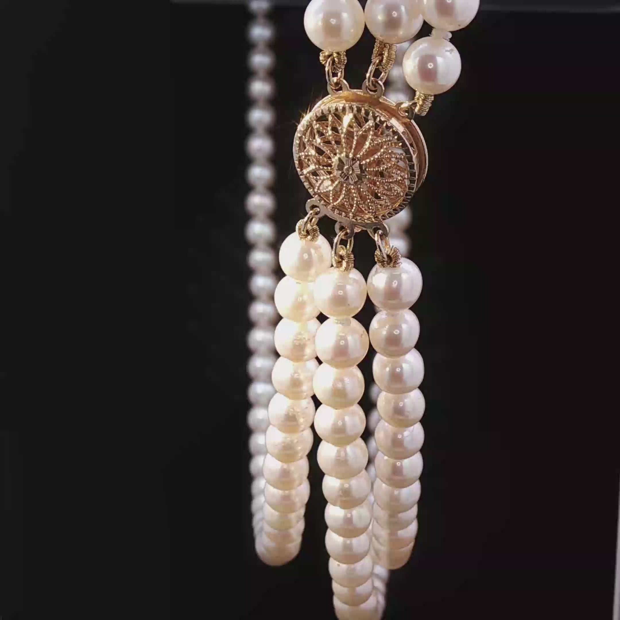 Pearl 3 layer chocker