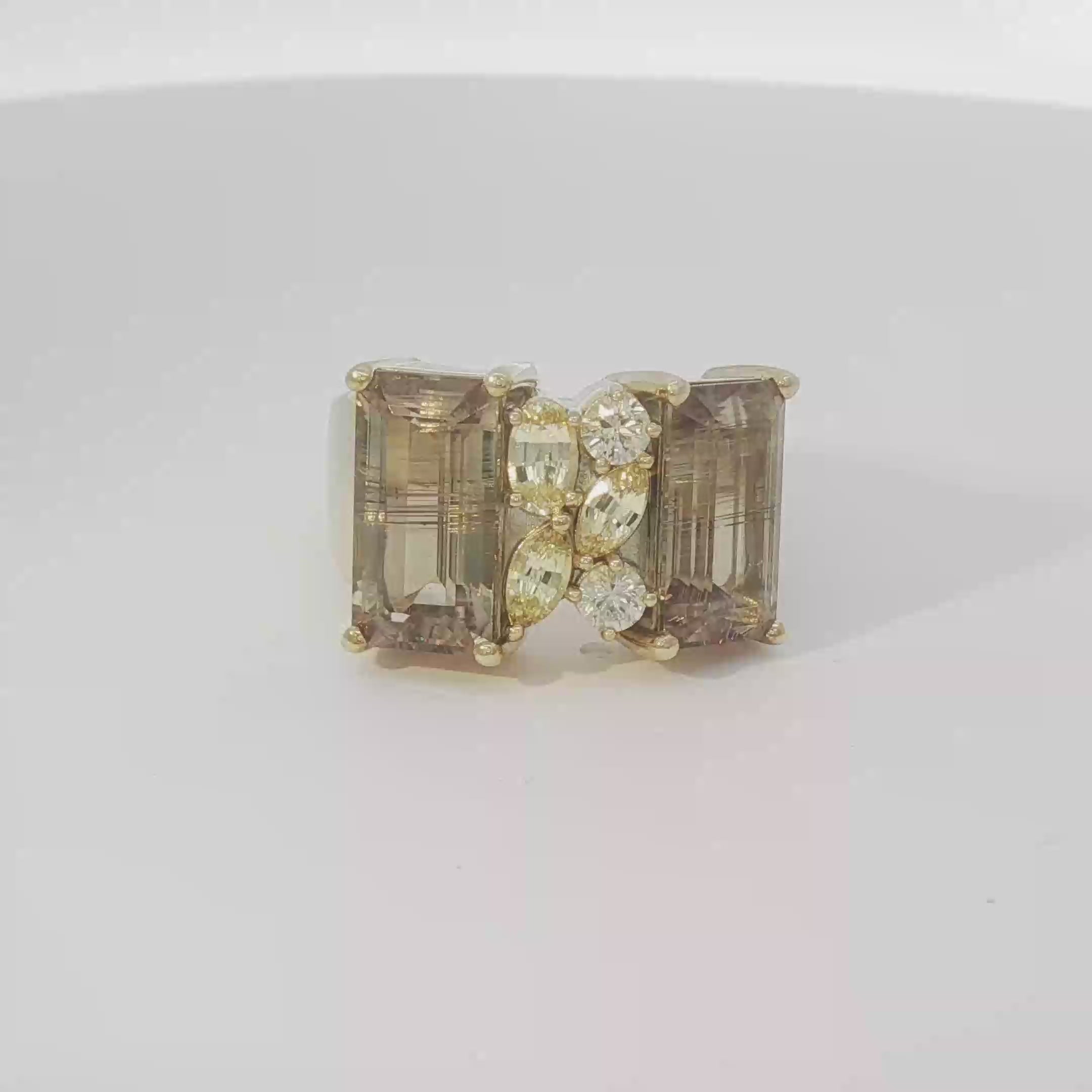 Zultanite & Sapphire Ring