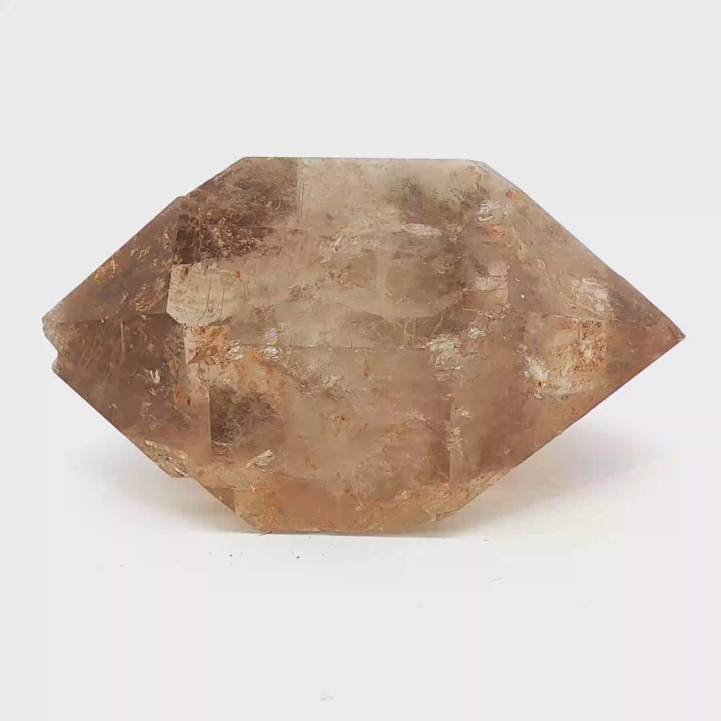Herkimer smoky-citrine quartz