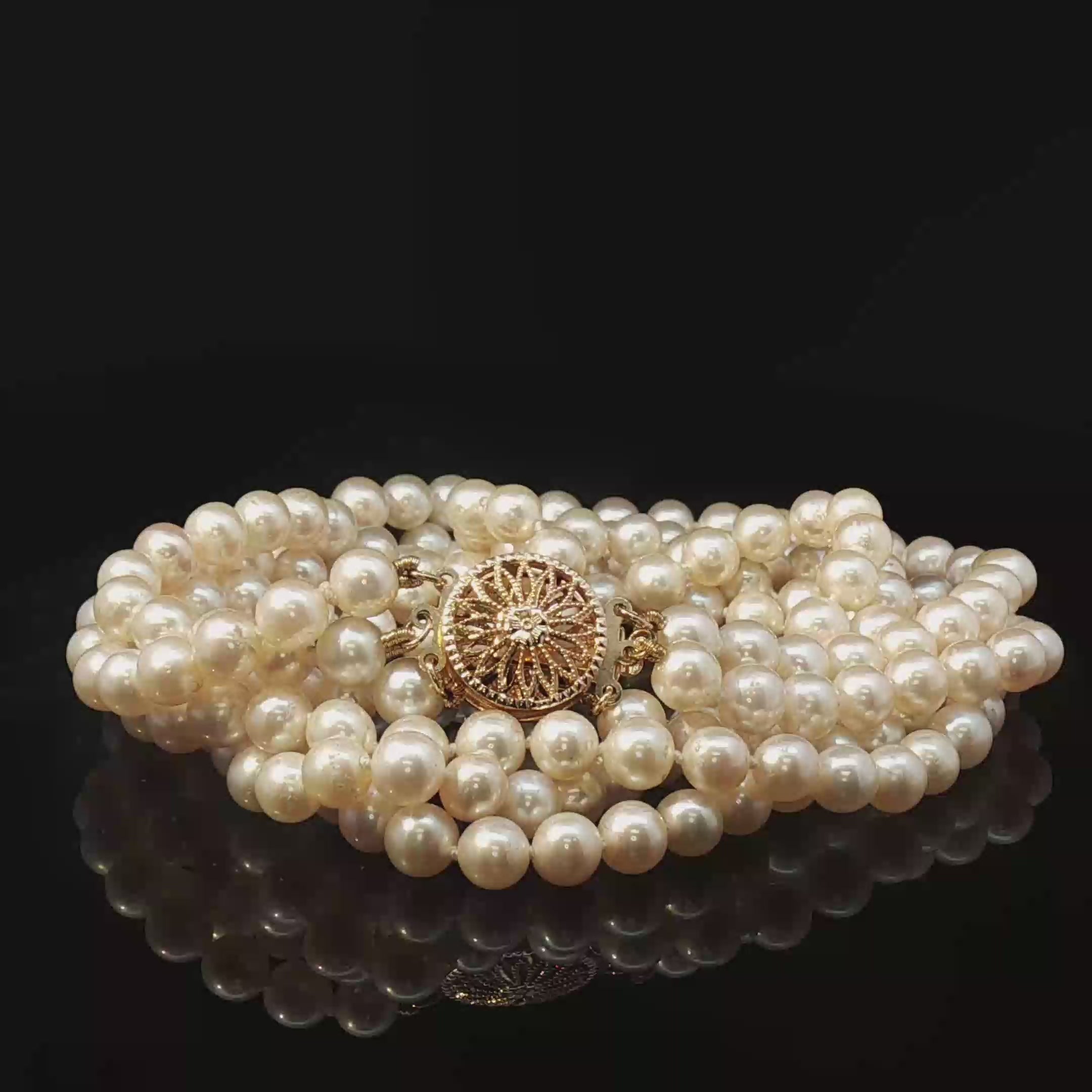 Pearl 3 layer chocker