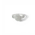 Round halo ring