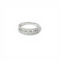 Scalloped egde three row band