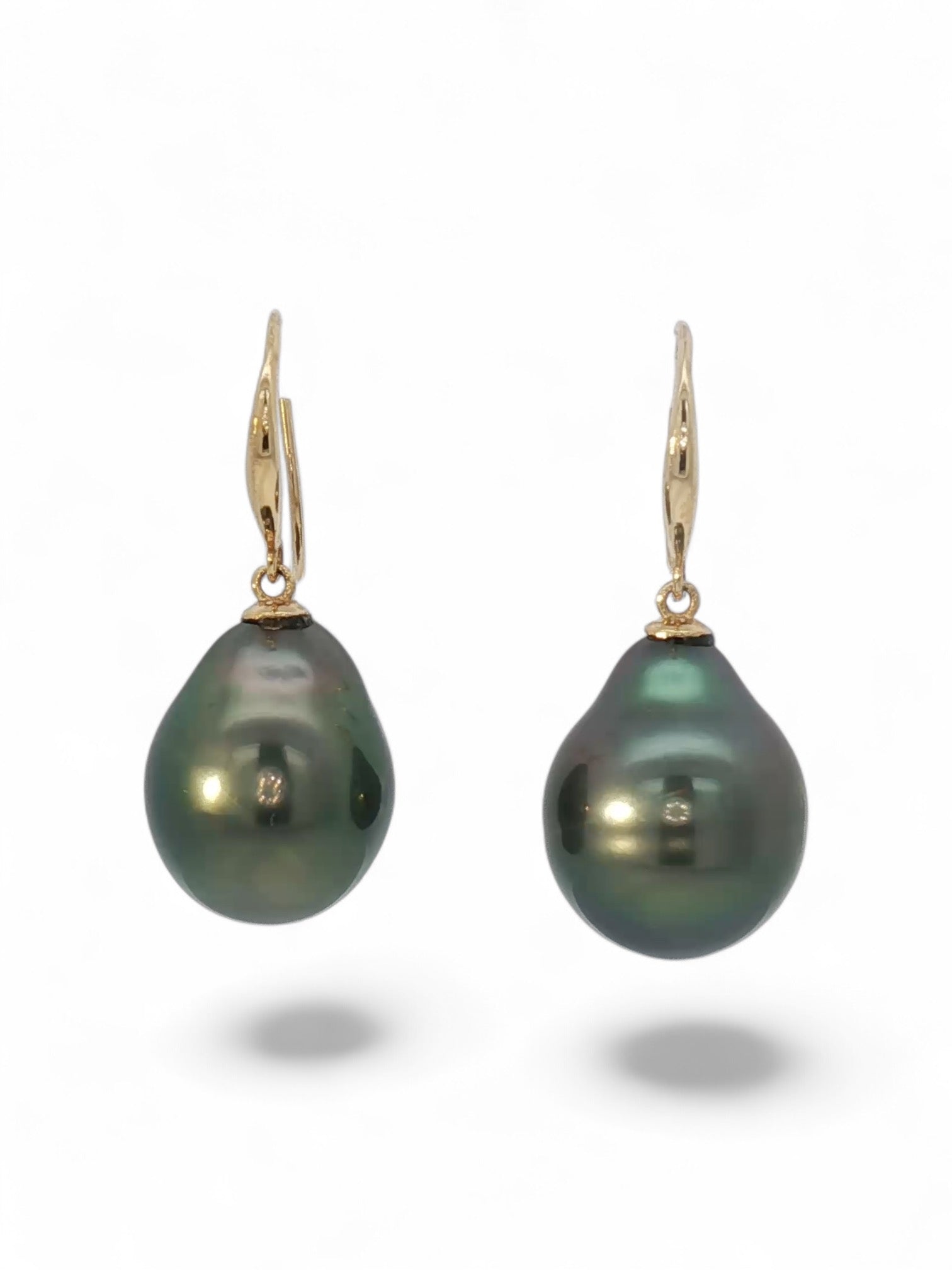 Tahitian Pearl Drop Earrings
