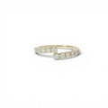 Split shank diamond ring