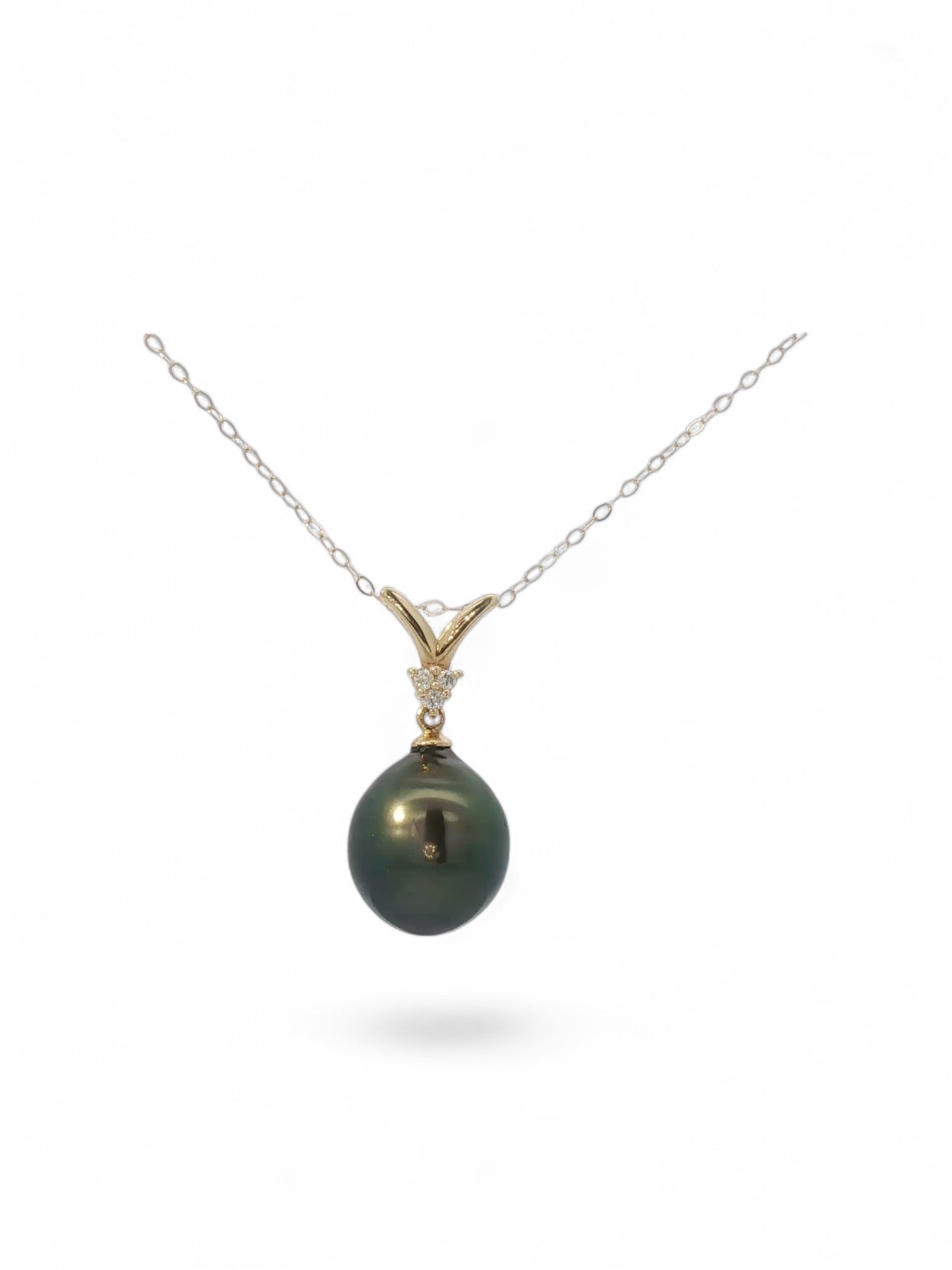 Thaitian Pearl Y Pendant